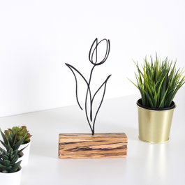 Aberto Design Objeto Decorativo M-036 Negro